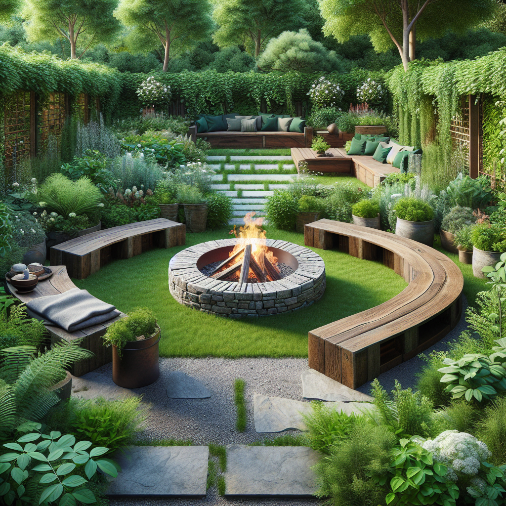 Gdzie najlepiej umieścić palenisko ogrodowe?