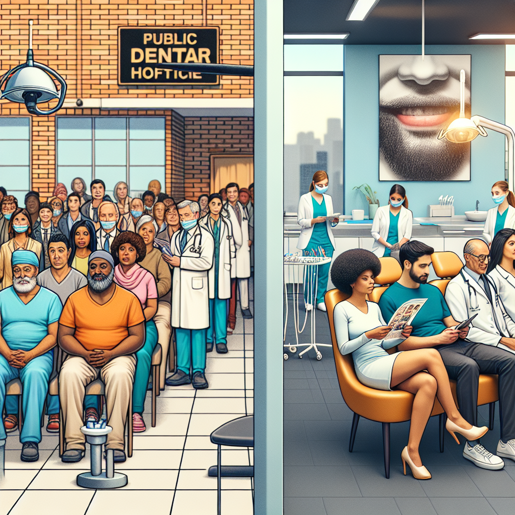 Porównanie leczenia prywatnego i na NFZ w stomatologii