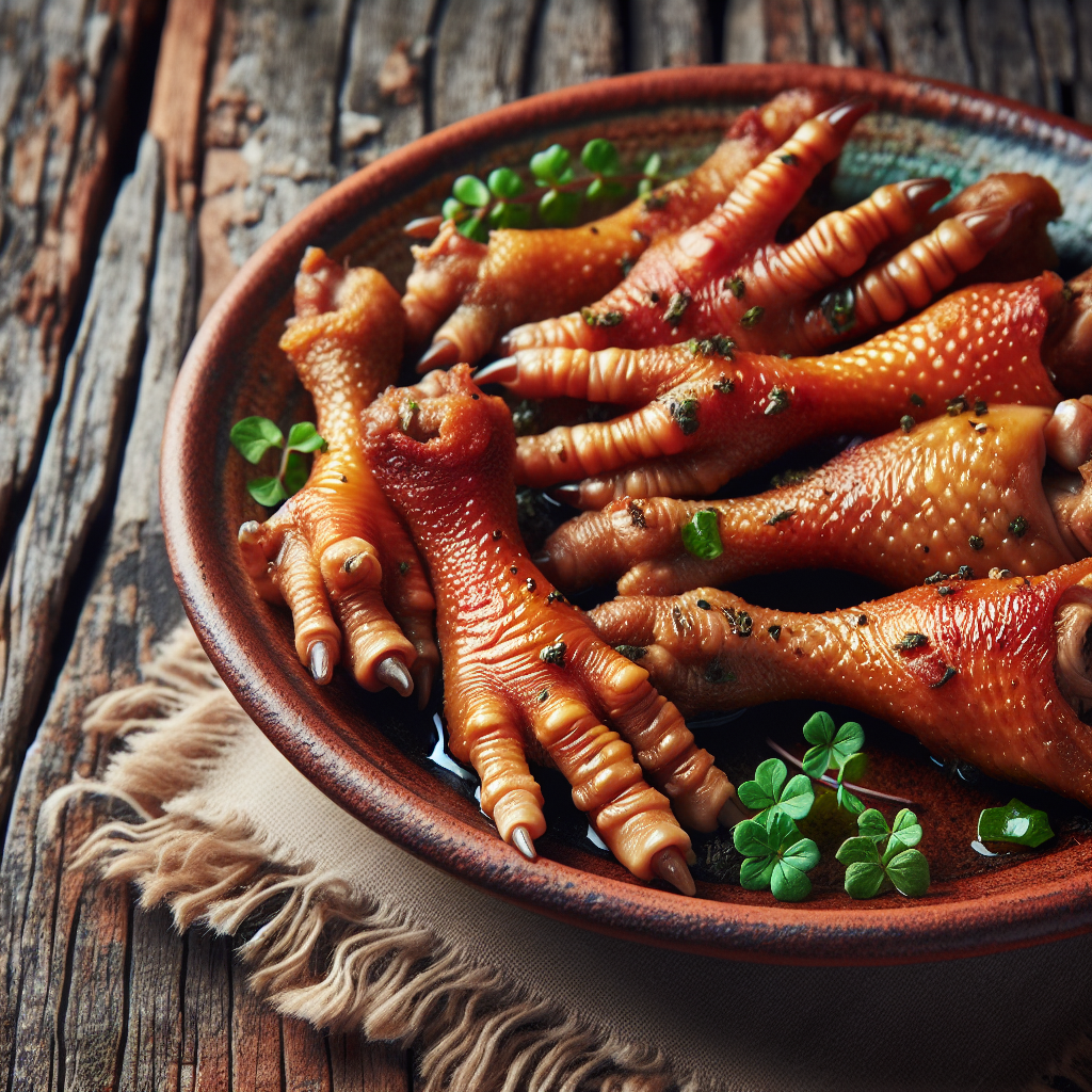 Pieczone kurze łapki – przepis na źródło kolagenu